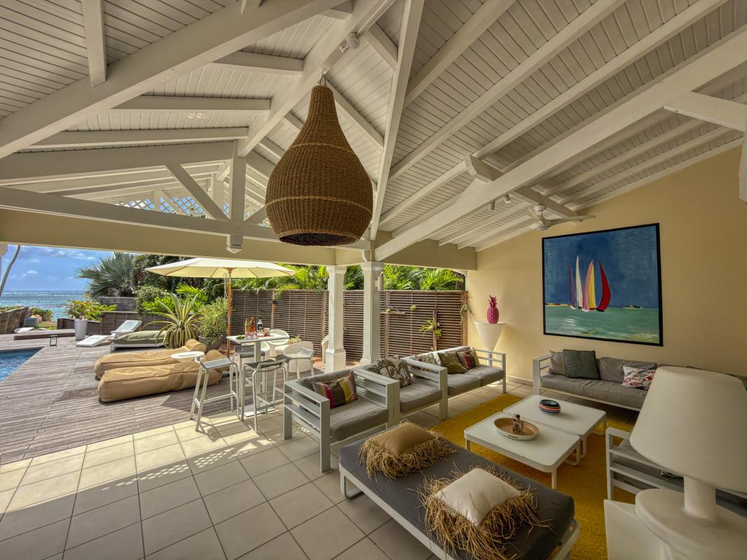 15.Location villa 4 chambres piscine saint françois guadeloupe - Vue mer